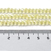 Electroplate Glass Bead Strands LS-EGLA-R015-4mm-26-3