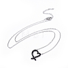 304 Stainless Steel Pendant Necklaces NJEW-F264-16P-1