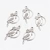 Alloy Tropical Parrot Pendants LS-EA10187Y-AS-2