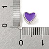 Heart Shape Silver 925 Sterling Silver Beads STER-A031-02E-3