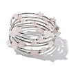 Gemstone Chip Warp Bracelets X-BJEW-JB01517-01-6