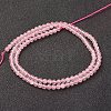 Natural Rose Quartz Strand X-G-G680-58-2