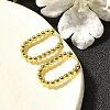304 Stainless Steel Hoop Earrings for Women EJEW-M068-08B-G-2