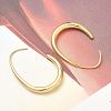 304 Stainless Steel Teardrop Dangle Earrings X-EJEW-Z158-01G-3