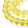 Transparent Glass Beads Strands X-GLAA-T032-T6mm-12-2