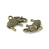 Tibetan Style Alloy Elephant Pendants TIBEP-23670-AB-FF-2