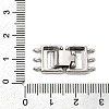 Brass Fold Over Clasps KK-Z150-20P-01-3