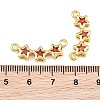 Brass & Glass Pendants KK-CBA6A75-54G-12-3