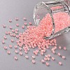 11/0 FGB Grade A Transparent Glass Seed Beads X-SEED-N001-F-233-1