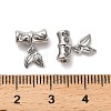 Brass European Dangle Charms KK-B110-03P-3