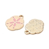 Alloy Enamel Pendants ENAM-G235-08G-04-2