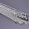 Unisex 304 Stainless Steel Cable Chain Necklaces VJ7708-1-1