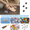 5Pcs PVC Plastic Transparent Storage Tube FIND-GA0008-68C-5