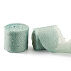 2Rolls Polyester Hot-fix Rhinestone Raw Edges Ribbon OCOR-TA0003-95A-1