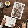 Plastic Reusable Drawing Painting Stencils Templates DIY-WH0202-259-3