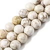 Natural Magnesite Beads Strands G-P598-E-10mm-03-2