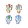 4Pcs 4 Color Handmade Loom Pattern MIYUKI Seed Beads Set PALLOY-MZ00053-1
