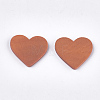 Painted Wood Cabochons WOOD-T021-04I-2