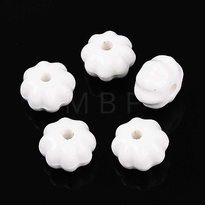 Handmade Porcelain Ceramic Beads PORC-T133-26H-1