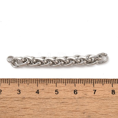 202 Stainless Steel Chain Extender STAS-A100-01P-1