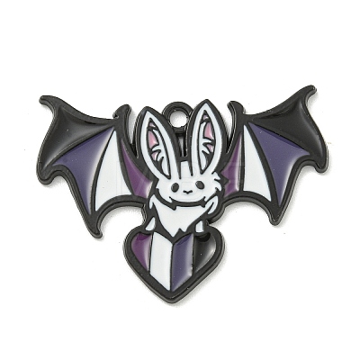 Halloween Theme Alloy Enamel Pendants X1-ENAM-I060-07D-1