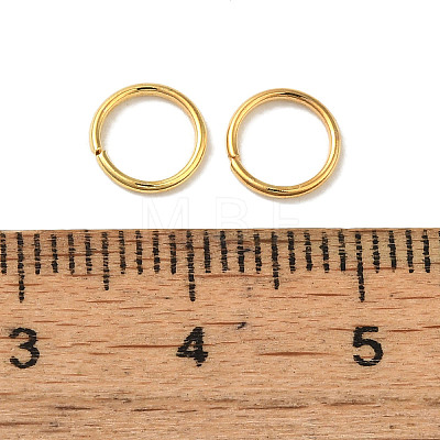 304 Stainless Steel Closed Jump Rings STAS-K285-05G-1