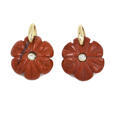 Natural Red JasperPendants GG-NH0016-01G-02-1