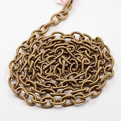 Peru Color Handmade Silk Cable Chains Loop X-EC-A001-11-1
