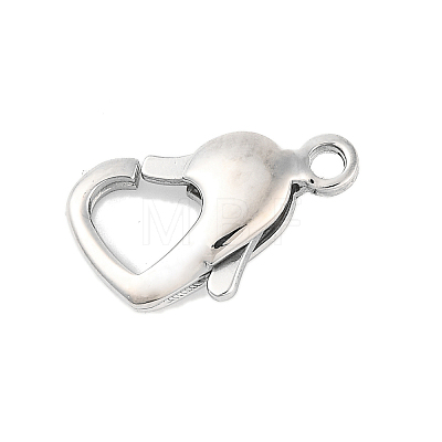 Tarnish Resistant 304 Stainless Steel Lobster Claw Clasps STAS-H002-1