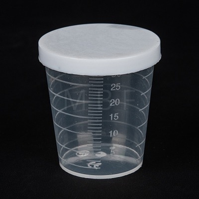 Measuring Cup Plastic Tools AJEW-P092-03-1