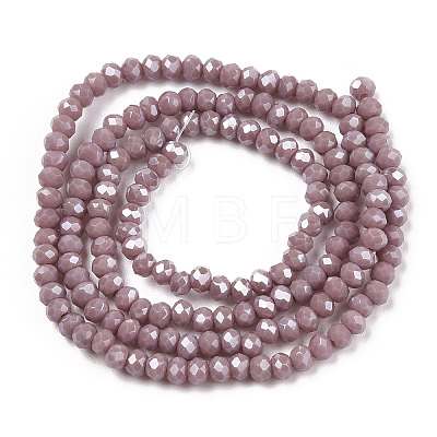 Electroplate Glass Beads Strands LS-EGLA-A034-P1mm-A12-1