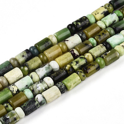 Natural Serpentine Beads Strands G-N346-03A-04-1