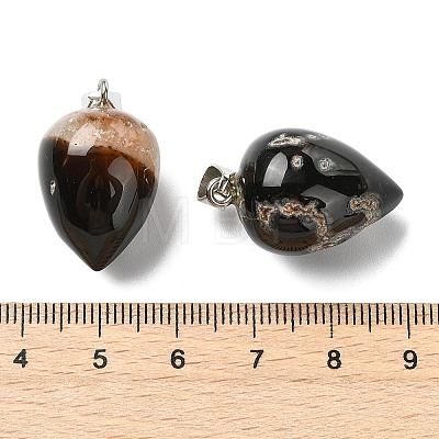 Natural Agate Pendants GG-K002-13D-1
