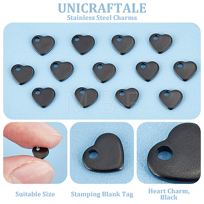 Unicraftale 40Pcs 304 Stainless Steel Charms STAS-UN0053-27-1