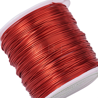 Round Copper Beading Wire for Jewelry Making YS-TAC0004-0.6mm-16-1