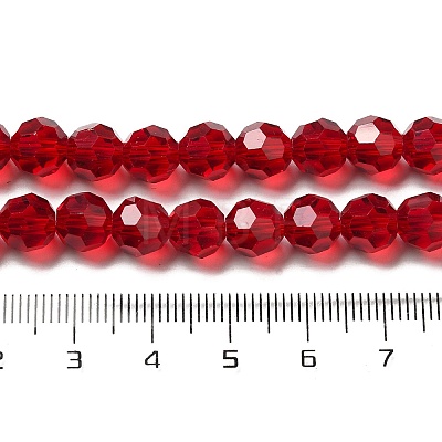 Transparent Glass Beads LS-EGLA-A035-T8mm-D02-1