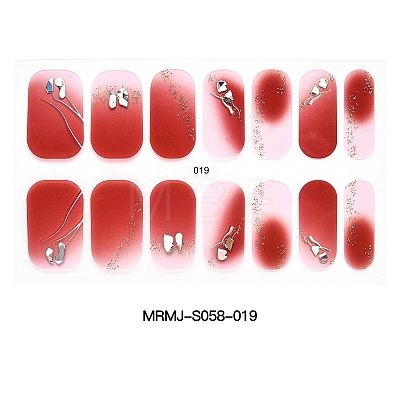Nail Art Full Cover Nail Stickers MRMJ-S058-019-1