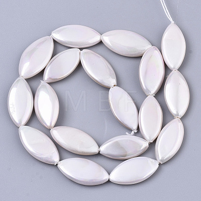 Shell Pearl Beads Strands SSHEL-R046-05A-1