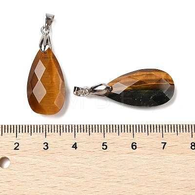 Natural Mixed Gemstone Pendants G-L614-D03-P-1