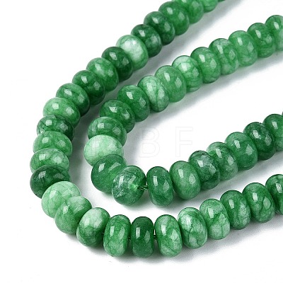 Natural White Jade Beads Strands G-Q613-01F-08-1