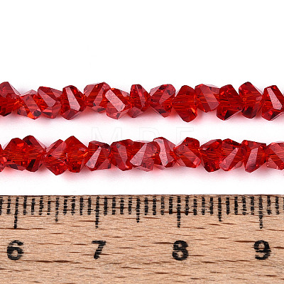 Transparent Glass Beads Strands GLAA-N018-4mm-06-1