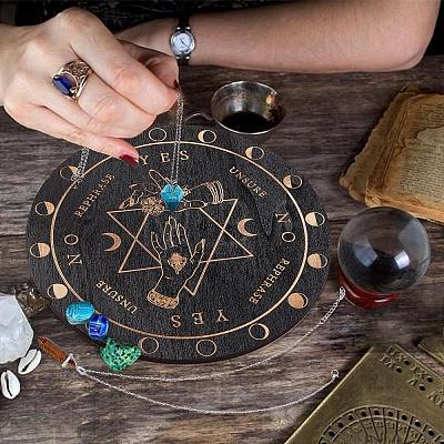 DIY Star of David Pendulum Board Dowsing Divination Making Kit DIY-CN0002-38-1