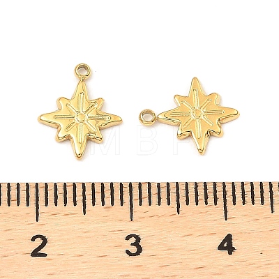 304 Stainless Steel Charms STAS-A089-08G-1