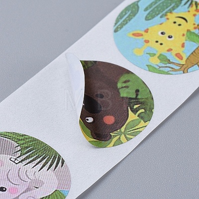 Self-Adhesive Paper Gift Tag Stickers LS-DIY-E027-A-06-1
