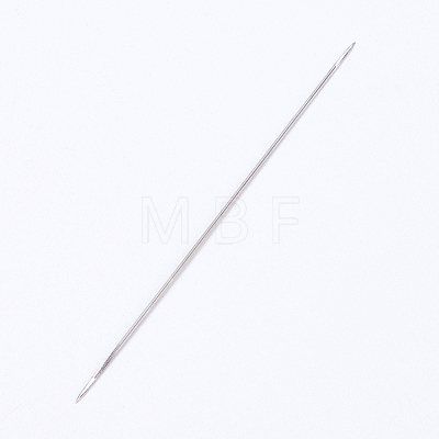Iron Open Beading Needle IFIN-P036-01A-1
