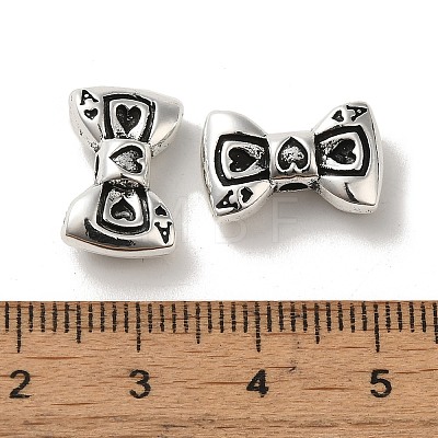 Tibetan Style Alloy Beads PALLOY-P302-01A-AS-1