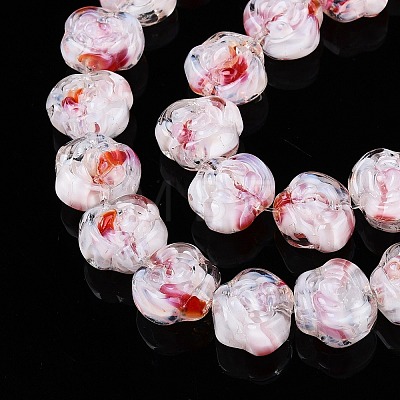 Handmade Lampwork Beads Strands LAMP-T021-26C-1