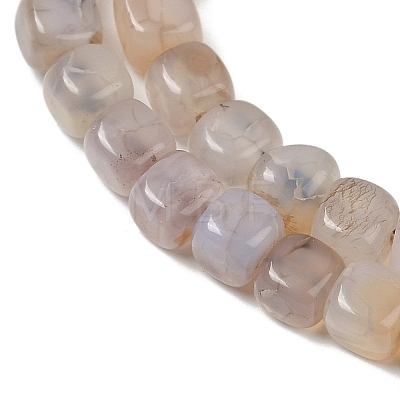 Natural Dragon Veins Agate Beads Strands G-G177-E15-01-1