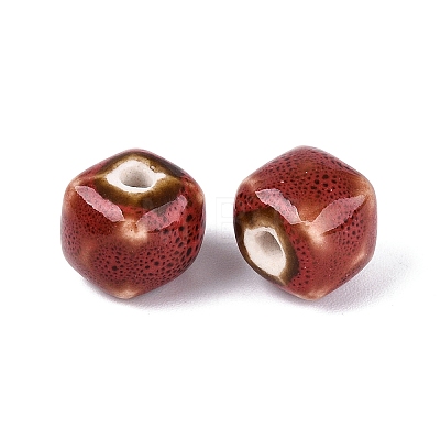 Vintage Handmade Porcelain Beads PORC-N013-18-19-1