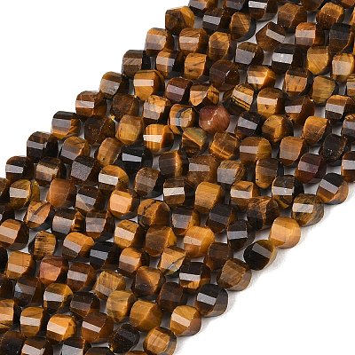 Natural Tiger Eye Beads Strands G-P611-C24-01-1